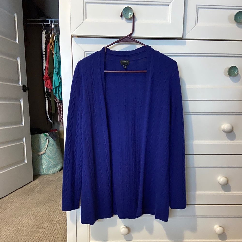 Talbots Pure Cashmere Cardigan